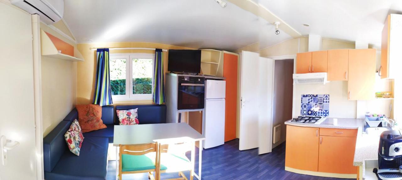 Mobil-Home Du Lac De Foix Exterior foto